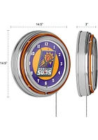 Phoenix Suns Logo Retro Neon Wall Clock