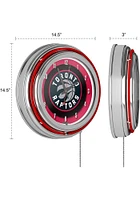 Toronto Raptors Retro Neon Wall Clock