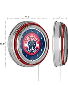 Washington Wizards Retro Neon Wall Clock