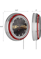 Anaheim Ducks Retro Neon Wall Clock