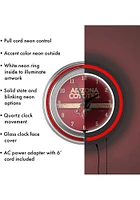 Arizona Coyotes Retro Neon Wall Clock