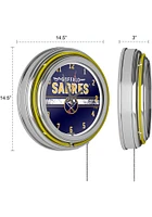 Buffalo Sabres Retro Neon Wall Clock