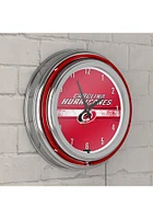 Carolina Hurricanes Retro Neon Wall Clock