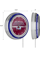 Colorado Avalanche Retro Neon Wall Clock