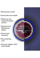 Colorado Avalanche Retro Neon Wall Clock