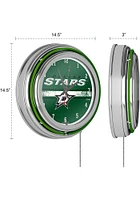 Dallas Stars Retro Neon Wall Clock