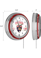 Florida Panthers Retro Neon Wall Clock