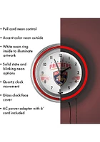 Florida Panthers Retro Neon Wall Clock