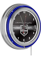 Los Angeles Kings Retro Neon Wall Clock