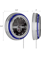 Los Angeles Kings Retro Neon Wall Clock