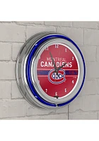 Montreal Canadiens Retro Neon Wall Clock