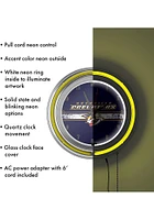 Nashville Predators Retro Neon Wall Clock