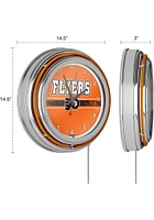 Philadelphia Flyers Retro Neon Wall Clock