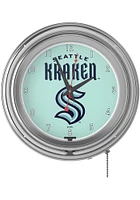 Seattle Kraken Retro Neon Wall Clock