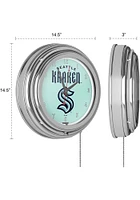 Seattle Kraken Retro Neon Wall Clock