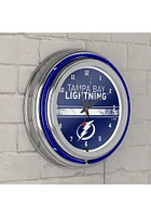 Tampa Bay Lightning Retro Neon Wall Clock