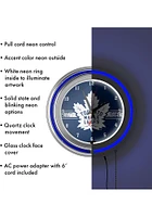 Toronto Maple Leafs Retro Neon Wall Clock