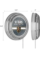 Vegas Golden Knights Retro Neon Wall Clock