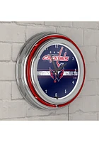 Washington Capitals Retro Neon Wall Clock