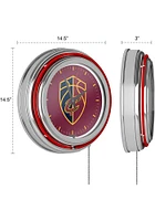 Cleveland Cavaliers City Retro Neon Wall Clock