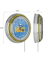 Denver Nuggets City Retro Neon Wall Clock