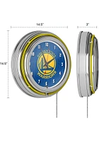 Golden State Warriors City Retro Neon Wall Clock
