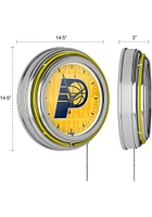 Indiana Pacers City Retro Neon Wall Clock