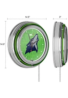 Minnesota Timberwolves City Retro Neon Wall Clock