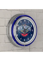 New Orleans Pelicans City Retro Neon Wall Clock