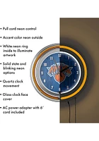 New York Knicks City Retro Neon Wall Clock