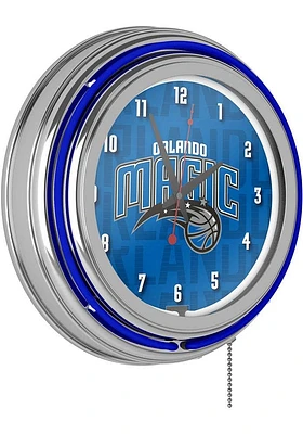 Orlando Magic City Retro Neon Wall Clock