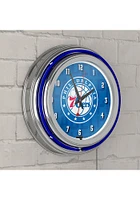 Philadelphia 76ers City Retro Neon Wall Clock