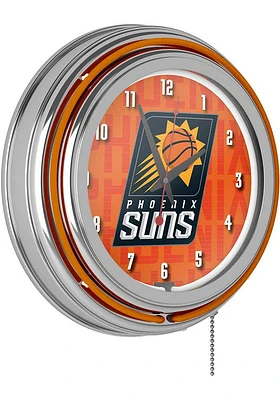 Phoenix Suns City Retro Neon Wall Clock
