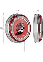 Portland Trail Blazers City Retro Neon Wall Clock