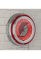 Portland Trail Blazers City Retro Neon Wall Clock