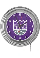 Sacramento Kings City Retro Neon Wall Clock