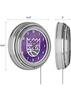Sacramento Kings City Retro Neon Wall Clock