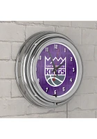 Sacramento Kings City Retro Neon Wall Clock