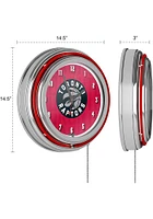 Toronto Raptors City Retro Neon Wall Clock