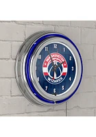 Washington Wizards City Retro Neon Wall Clock