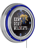 Kentucky Wildcats Smoke Retro Neon Wall Clock