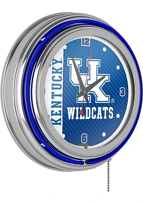 Kentucky Wildcats Retro Neon Wall Clock