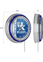 Kentucky Wildcats Retro Neon Wall Clock