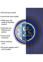 Kentucky Wildcats Retro Neon Wall Clock