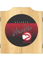 Atlanta Hawks Hardwood Classic Logo Dart Board Cabinet