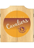 Cleveland Cavaliers Hardwood Classic Logo Dart Board Cabinet