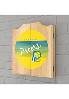 Indiana Pacers Hardwood Classic Logo Dart Board Cabinet
