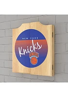 New York Knicks Hardwood Classic Logo Dart Board Cabinet
