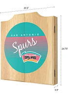 San Antonio Spurs Logo Dart Board Cabinet
