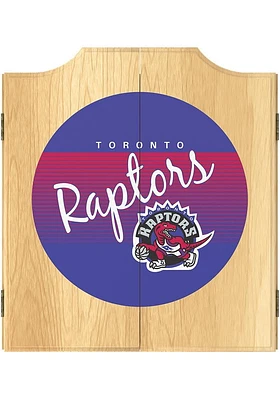 Toronto Raptors Throwback Dart Board Cabinet